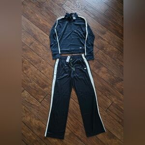 NWT Abercrombie & Fitch Dark Navy Track Suit Size L